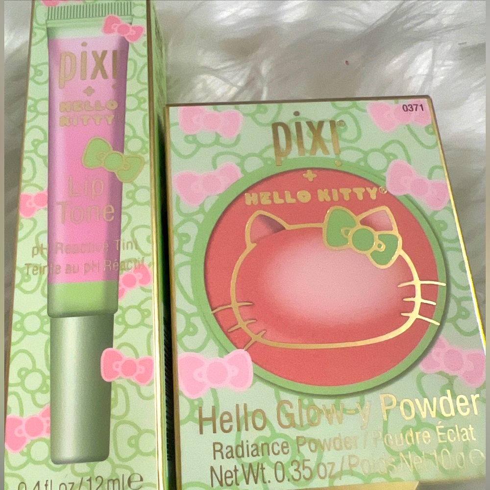 Pixi Hello Kitty Lip Tone pH Reactive Lip Tint + Glow-y Powder - 0.4 fl oz